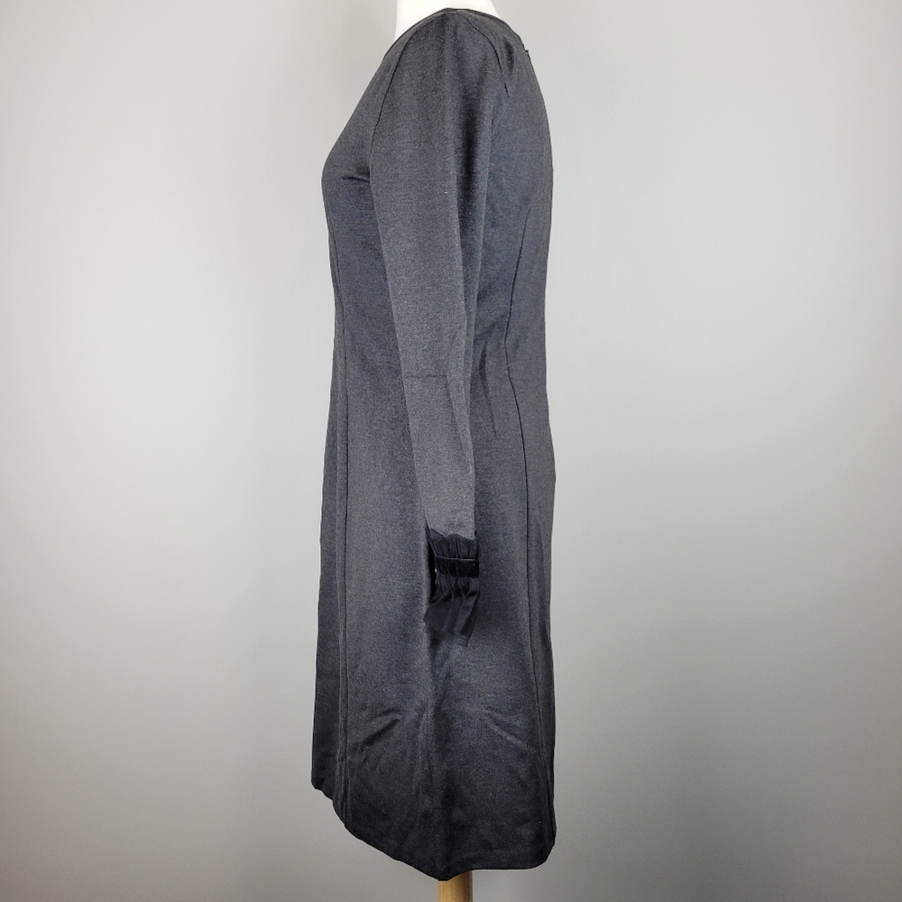 J Crew Grey Ponte Knit Dress - Picture 2 of 7